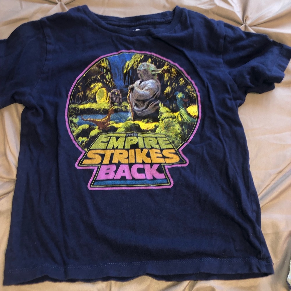 Star Wars T navy